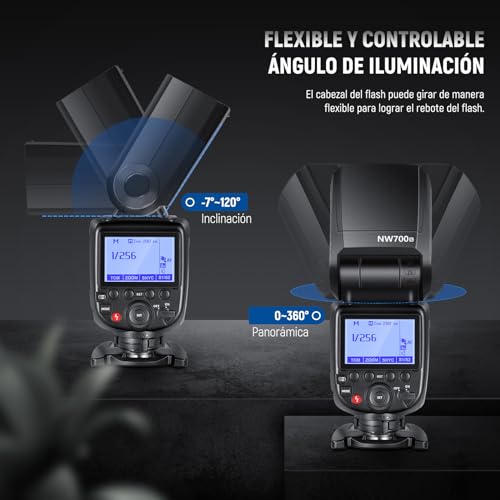 Ficha técnica NEEWER NW700-S Flash GN60 TTL Speedlite Compatible con Sony DSLR Cámaras - Fernando Cortés