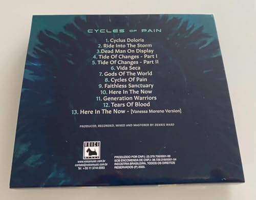 CD - Angra - Cycles Of Pain (Sipcase + Pôster)