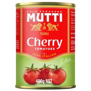 Pack de Tomate Cereja Pelado Italiano Mutti 400 G - 5 unidades