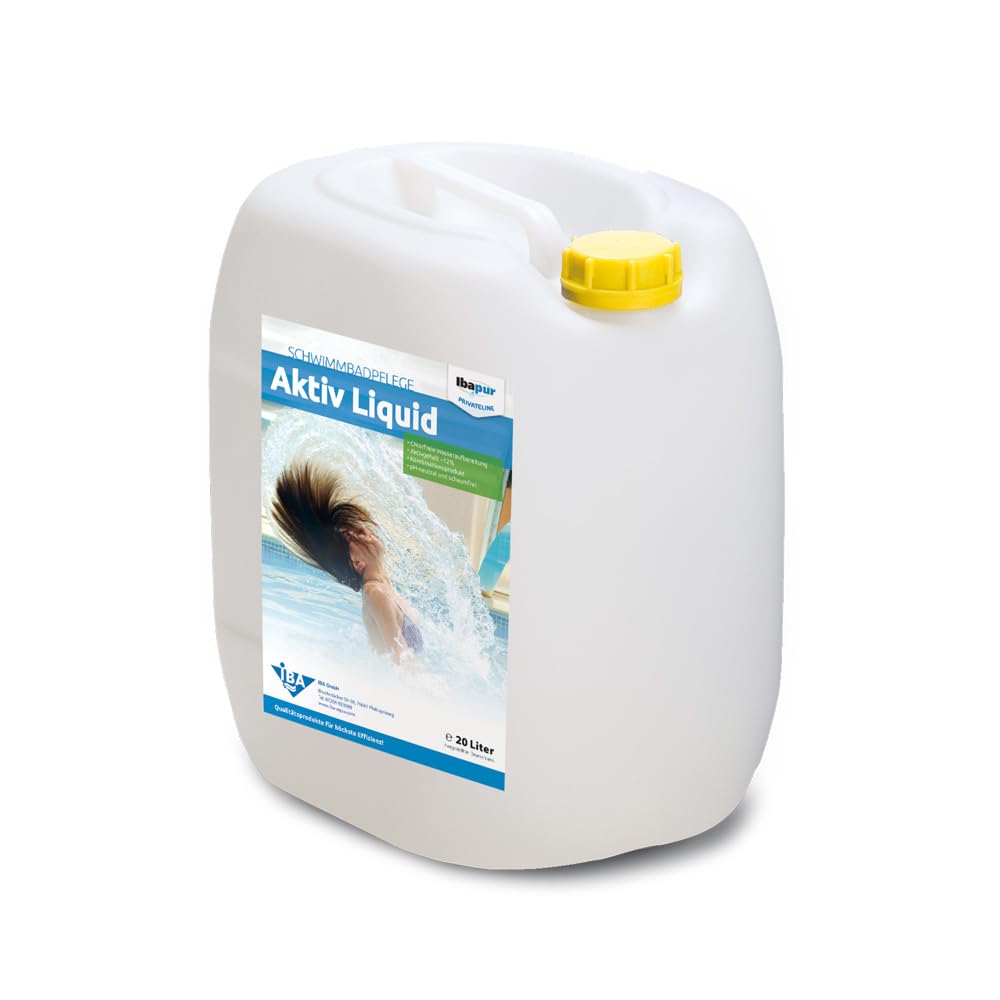 IBA 20 l Aktiv Liquid Aktivsauerstoff chlorfrei Desinfektion Pool Schwimmbad