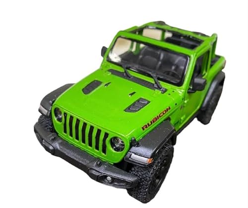 Kinsmart 2018 Jeep Wrangler Rubicon �O���[�� �g�b�v�Ȃ� �W�[�v�E�����O���[