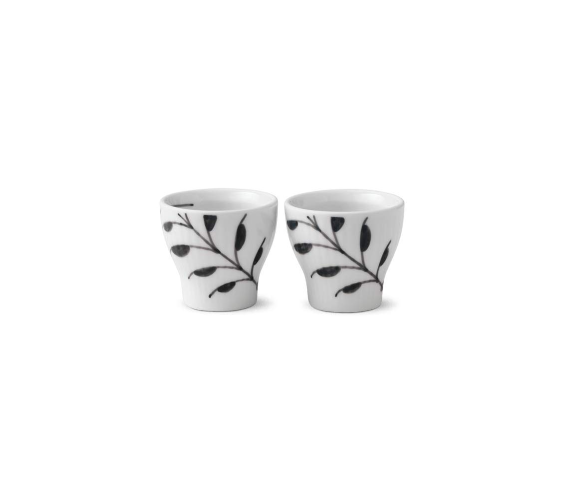 musse lmalet Mega Noir Coquetier Lot de 2.
