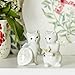 Lenox Butterfly Meadow Figural Kitten Salt and Pepper Set -
