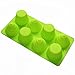 X-Haibei Great Ice Cream Cone Cupcake Soap Pan Bakeware 8-cavity Tray