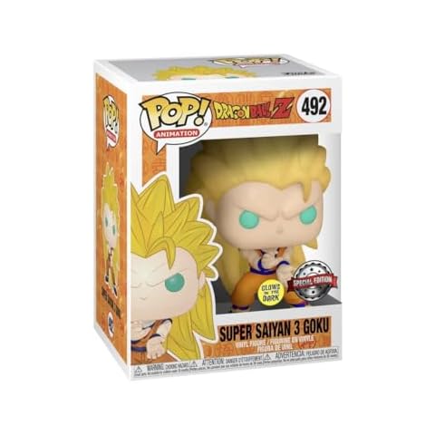 Funko Pop! Super Saiyan 3 Goku Glow Cover