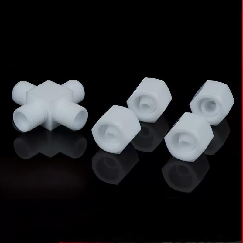 Conectores cruzados de 4 vías de PTFE D4mm para aire comprimido 3
