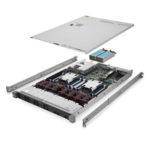 TechMikeNY Server 2X E5-2680v4 2.40Ghz 28-Core 64GB RAM Rails ProLiant DL360 G9 (Renewed)