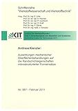  Auswirkungen mechanischer Oberflächenbehandlungen auf die Randschichteigenschaften mikrostrukturierter Formeinsätze (Schriftenreihe Werkstoffwissenschaft und Werkstofftechnik)