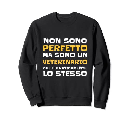 Veterinario Texto divertido idea simpática hombre mujer Sudadera
