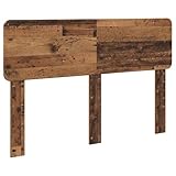 Durable Tomostar Tête de lit, Armoire Tête de lit sur Pied Meuble de Chambre à Coucher Bois Ancien 140 cm Bois d\'ingénierie