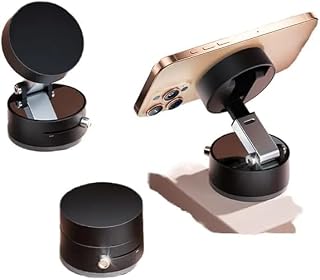 Magnetic Mobile Phone Holder Stand for Car and Desk | Strong Magnet Foldable Phone Stand | Adjustable Angle, Anti-Slip Bas... Price In India