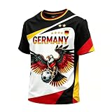 Fussball Trikot Deutschland 2026,Dazu Passende T-Shirts Mit Rundhalsausschnitt