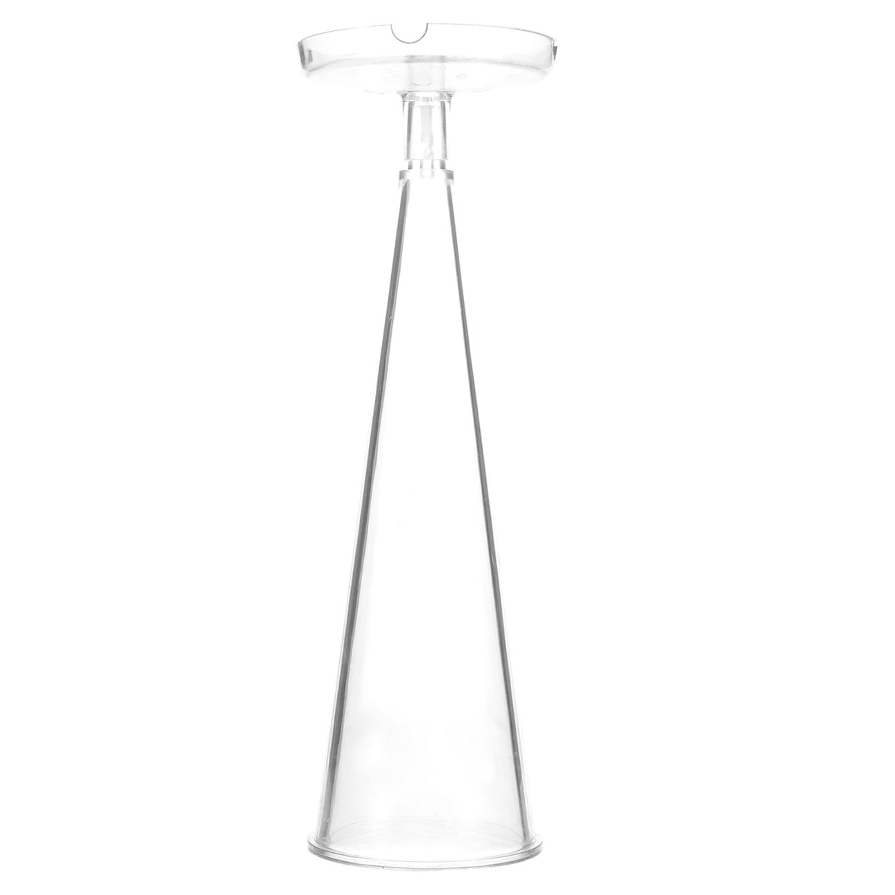 ULTECHNOVO Stampo per Candele Conico Medio in Plastica Flessibile, Resistente a Temperature Alte e Basse, Strumento la Fabbricazione Fai da Te di Candele Profumate, Saponi e Decorazioni
