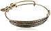 Alex & Ani Earth Sultry Quill Feather Rafaelian Gold-Tone Finish Bracelet