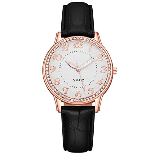 HUYTBYG Orologio da donna alla moda con cintura, orologio da...