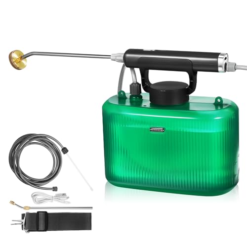 BESPORTBLE Pulverizador Eléctrico Pulverizador De Bomba Spray De Poder Rociador De Bomba De Jardín Rociador De Riego Pulverizador a Batería Rociador De Pintura Green Polipropileno De Plástico