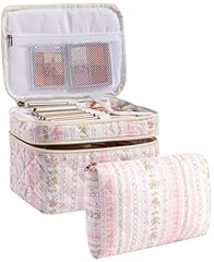 2PCS-Quilted Makeup Bag 3