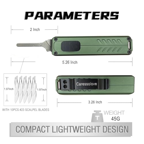 Image of Caressolove Mini Retractable Utility Knife