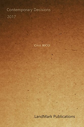 Civil RICO 1521543771 Book Cover