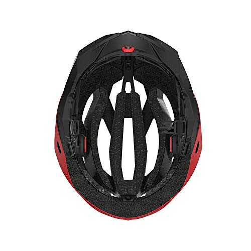 Coros Omni Smart Cycling Helmet w/Bone Conduction Audio, LED Tail Lights, SOS Alert Removable Visor | Adjustable Sizing | Connects via Bluetooth Music, Calls Navigation (Certified Refurbished)