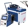 Laser Welding Machine 1500 W (0.874mW) 2-in-1 Laser Welder 220V Handheld Fiber Laser Welding Gun Welding Class 2 with Auto Wire Feeder for Metal Carbon Stainless Steel Aluminum, etc.