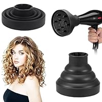 Diffusor Haar Universal,Diffusor Aufsatz Locken Hair,Diffusor Haarfön Tragbar,Diffusor Föhn Aufsatz,Diffusor Aufsatz Silikon,Haartrockner Diffusor Faltbar Föhnaufsatz Locken Universal