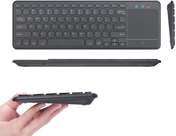 پاسي ۽ مٿي views of the HDWR typerCLAW-BC130 keyboard