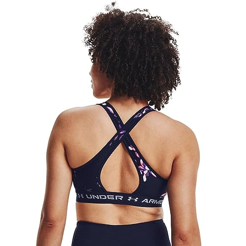 Image of Under Armour Cross-Back Mid Impact Bra