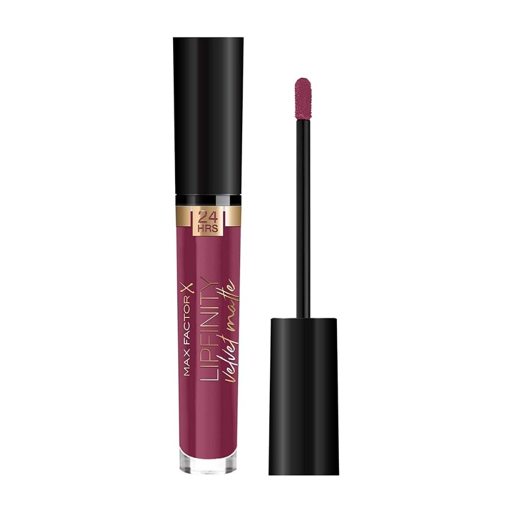 Max Factor Lipfinity Velvet Matte Liquid Lipstick 4Ml - 050 Satin Berry