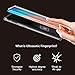 Galaxy S10 Screen Protector, [Dome Glass] Full 3D Curved Edge Tempered Glass [Exclusive Solution for Ultrasonic Fingerprint] Easy Install Kit by Whitestone for Samsung Galaxy S10 (2019) - 1 Pack