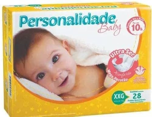 FRALDA INFANTIL PERSONALIDADE ULTRA SEC MEGA XXG 28 FRALDAS