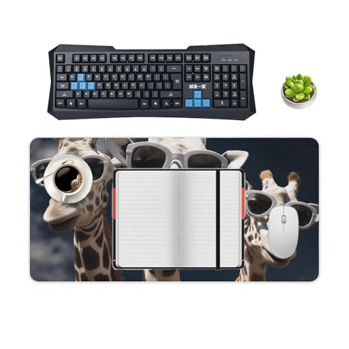 Three Giraffes Desk Pad Protector Large Waterproof Desk Mat miniatura 4