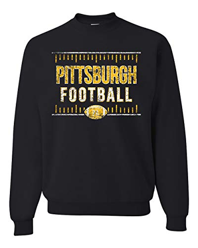 Wild Bobby Pittsburgh Pit Hometown City Football Fan Pride Sports Unisex Crewneck Sweatshirt, Black, 3X-Large #TOP10