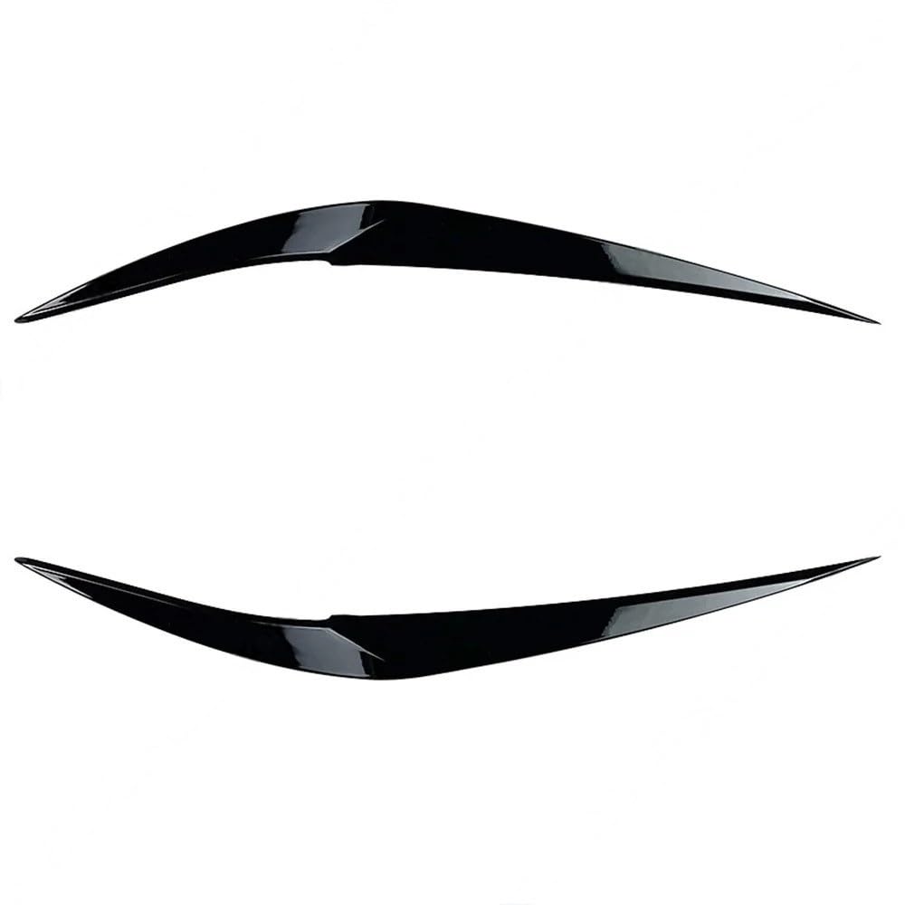 Car Headlight Eyebrow Eyelid Car Headlight Eyebrows Eyelid Sticker Trim for X1 for F48 for 18i for 18d for 20i for 20d for 25i for 25d for 25e 2015-2023
