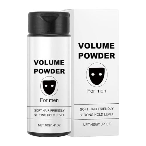 Polvo para peinar el cabello: polvo texturizante y voluminoso fácil de aplicar para hombres | Polvo de textura para el cabello para hombres, viajes de negocios, citas