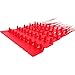 AOMGD 100 Pcs Plastic Tamper Seals Fire Extinguisher Tags,Pull-Tite Security Retail Anti-Theft Self-Locking Shoe Tag,Anti-Tamper Disposable Plastic Seals 250mm Length (Red)