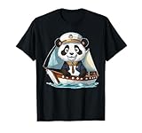 Segeln Segelboot Boot Pandabär Kapitän Segelschiff