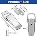 LifCratms 4Pcs Spring Loaded Toggle Latch, 2.3