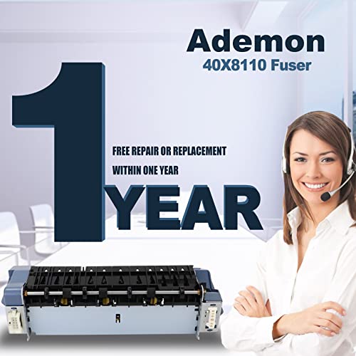 Unidade de fusor 40X8110 40X5093 para C734 C736 C746 C748 X734 X736 X738 X746 X748, 39V3412 Kit de m