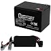 Mighty Max Battery 12V 12AH Battery for Daiwa 500 Electric Fishing Reel + 12V Charger Brand Product