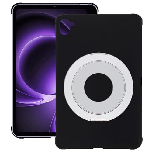 Coque Xiaomi Redmi K Pad 8.8 2025 housse élégante noire et argent de luxe