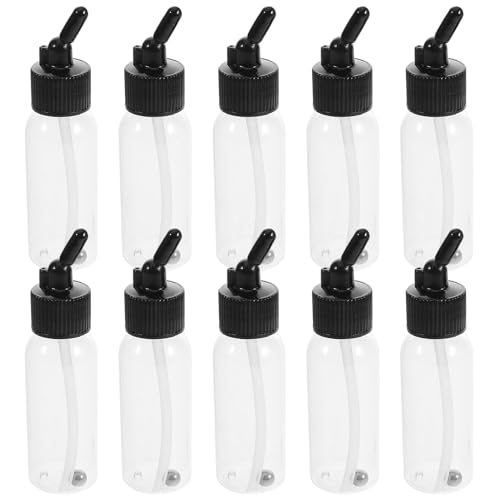 Botellas de plastico para aerografo PRETYZOOM en proyectos de arte y pintura de maquetas