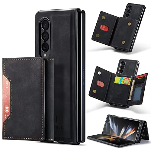 Housse de support de téléphone portefeuille magnétique pour Samsung Z Fold 3 4