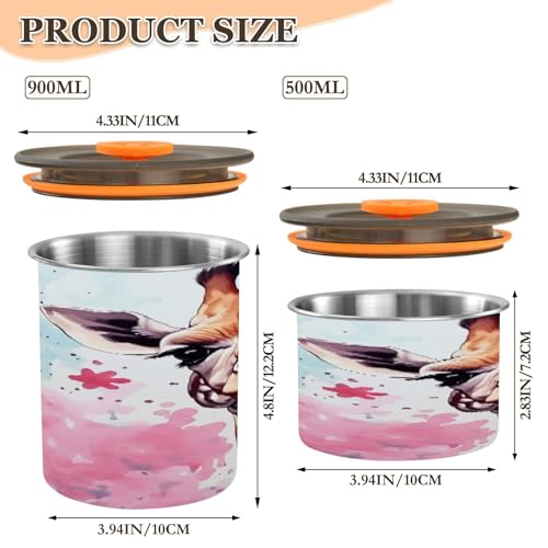 Contenedor Hermético de Acero para Café 900 ml Blueangle miniatura 2