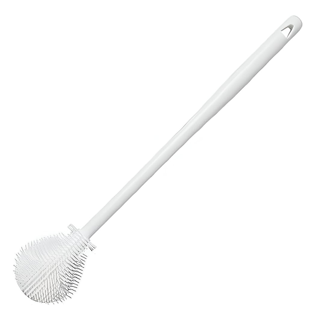 Silicone Bottle Cleaning Brush, 360 Degree Rotational, Flexible Soft Bristle, Long Handle Cleaning Brush for Jar, Cup, Glass Mug Container and Kitchenware (29 × 5.5 × 1cm) (1)-image-19
