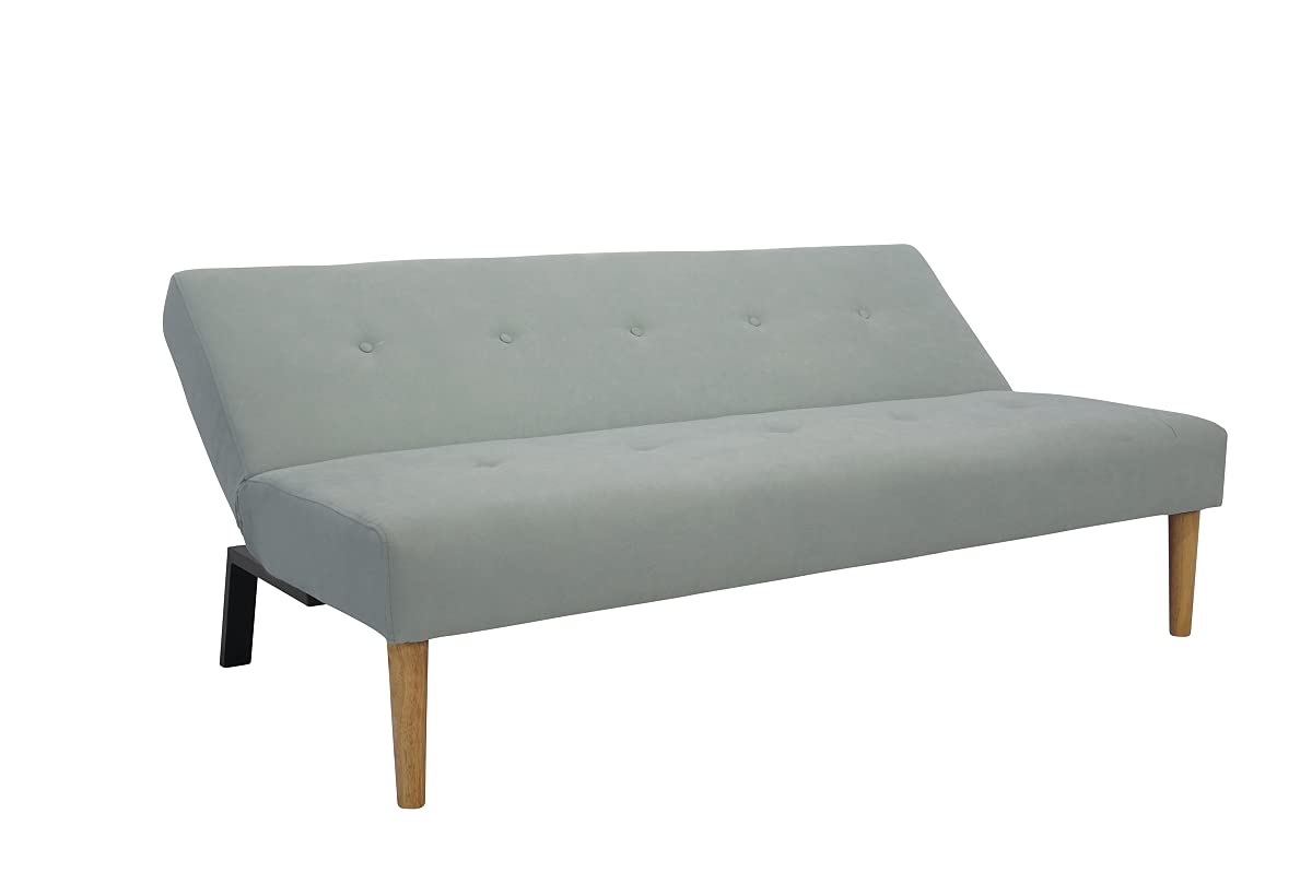 ITALFROM Divano Sofà Bed AZZURRO 165X85X83 cm Senza Braccioli Letto 2 Piazze