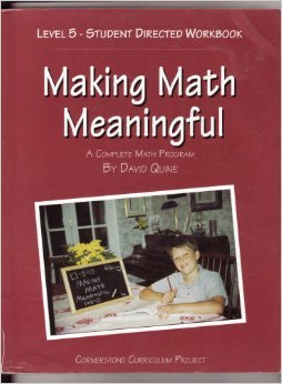 Making Math Meaningful (A Complete Math Program, Level 5 - Student Directed Workbook)