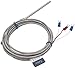 TWTADE Stainless Steel PT100 RTD Thermistor Temperature Sensor Probe,100mm / 4