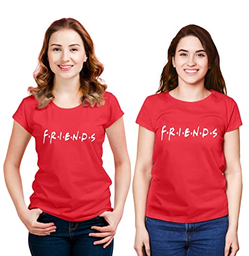 Image of Hangout Hub | Women Tshirts | Friends | Set of 2