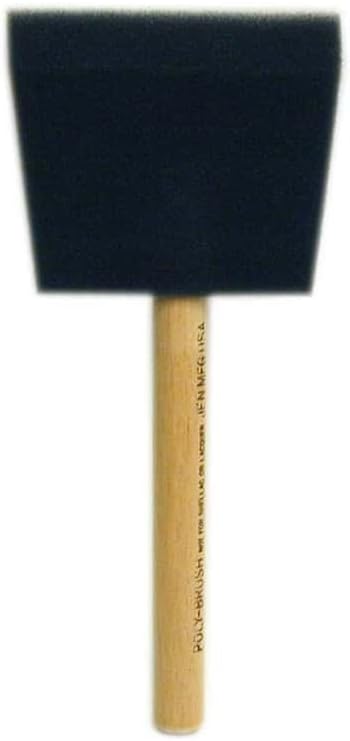 Jen 3 in. W Chiseled Foam Paint Brush